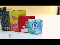 Τσάντα συσκευασίας χόρτου 3.5g πλαστική συσκευασία σφραγισμένη τσάντα για κάνναβη